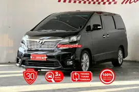 Toyota Vellfire Z Matic AT audioless 2009 hitam DP minim 15 juta
