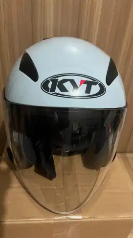 Helm KYT Galaxy Flat R Steel Blue sz L like new