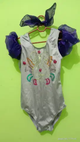 Baju balet anak umur 5 -6 tahun komplit
