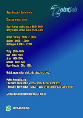 Cat Motor & Velg