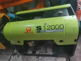 JUAL GENSET BENSIN PRAMAC S 12000 HONDA JEPANG 2 silender