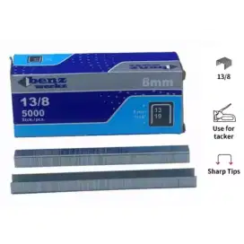 Isi Refill Staples Tembak merk Benz 13/8 isi 5000pcs