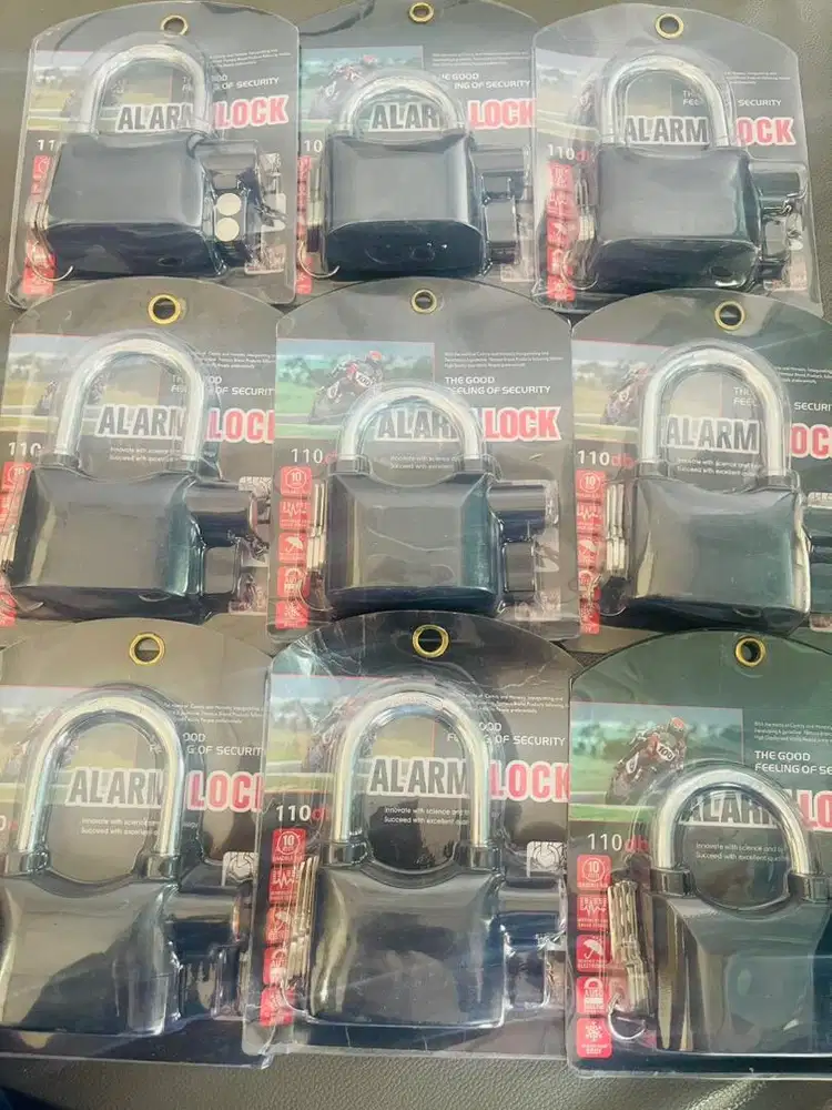 Gembok alarm anti maling