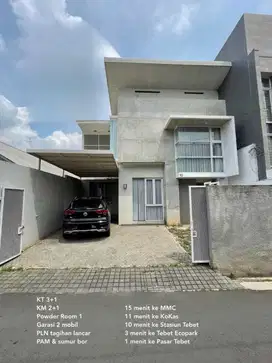 Rumah Cantik Siap Huni di Tebet Jakarta Selatan