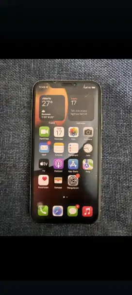 Fs Iphone x 64gb ex garansi internal