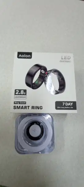 Aolon Ring Gen4 Smart Ring Layar LCD Multifungsi Detak Jantung
