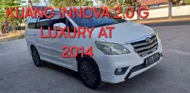 TOYOTA KIJANG INNOVA 2.0 G LUXURY AT / MATIC 2014 PUTIH, 2015