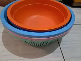 Baskom  plastik 5 pcs