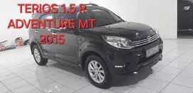 DAIHATSU TERIOS 1.5 R ADVENTURE MT / MANUAL 2015 HITAM, 2016