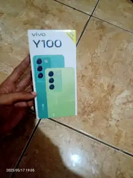 Jual Hp vivo Y100 masih baru masih di segel cek di tempat