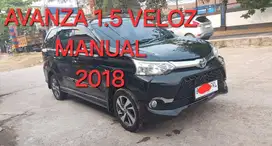 TOYOTA AVANZA 1.5 VELOZ MANUAL 2018 HITAM, 2019