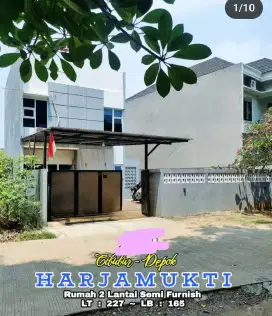Di jual rumah 2 lt semi furnished