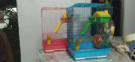Kandang hamster bekas pakai