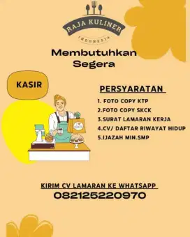 Lowongan kerja resto BBQ BOX POINT