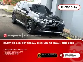 [ LOW KM ] BMW X3 X 3 2.0i G01 SDrive CKD LCi AT Panoramic 2022/2023