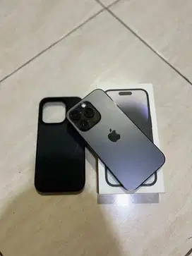 Iphone 14 Pro 128gb space black ex IBOX PA/A second berkualitas
