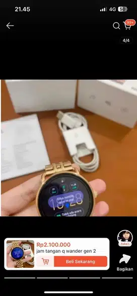 Jam tangan fossil gen 2