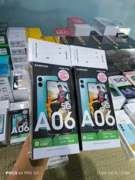 Samsung a06 5G 6/128 baru dan segel murah
