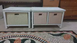 Meja multifungsi untuk simpan barang