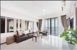 Apartemen St. Moritz Puri luas 112, 3+1 BR furnished rapi bagus