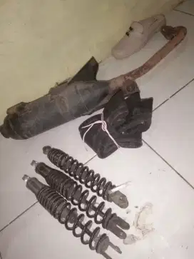 Knalpot ori x ride bobokan agem