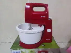 Stand Mixer Philips tipe HR1559 Warna Merah