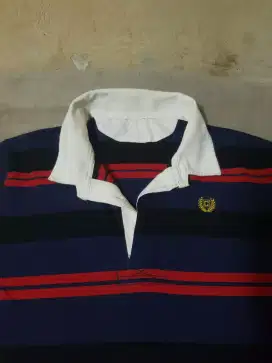 Kaos polo lengan panjang size S/M