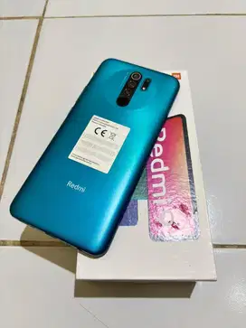 Jual Handphone Xiaomi Redmi 9 Ocean Green Ram 4GB Internal 64GB
