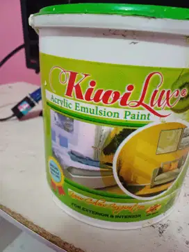 Cat Warna Hijau Kiwi Lux Melon 617 Berat 1 KG
