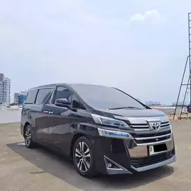 [ Full Ori ] Toyota Vellfire 2.5 G ATPM 2018 Hitam Pilot Seat