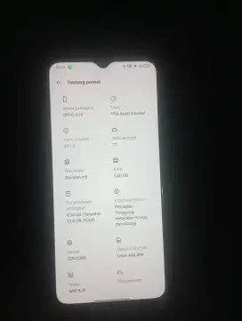 Oppo a16
Ram 3
Batray awet