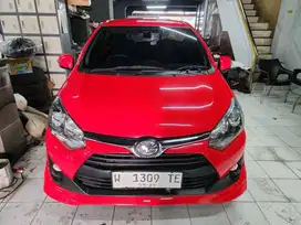 TOYOTA NEE AGYA 1.2 S TRD MANUAL 2019 MERAH SURABAYA
