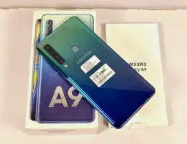 Samsung Galaxy A9 2018 NFC 128GB mulus fullset Resmi SEIN