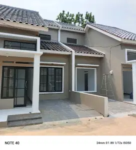 Rumah cluster model mezzanine di kota Depok