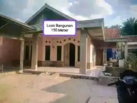JUAL RUMAH KAMPUNG SIAP HUNI ADA KIOS NYA TANAH KOSONG NYA MASIH LUAS