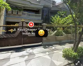 LANGKA ! DIJUAL RUMAH KOMERSIAL RAYA DHARMAHUSADA INDAH NOL JALAN RAYA