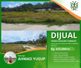 TANAH KAVLING PONTESIAL BERKEMBANG DI KOTA SERANG