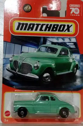Matchbox 1941 plymouth coupe