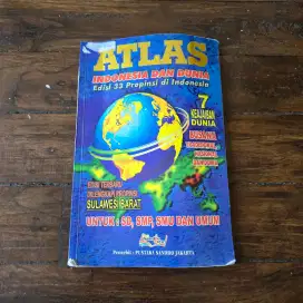 buku atlas sekolah dan umum pl
