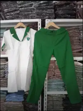 Jual baju seragam serbaguna borongan 318 pcs bahan 100% bagus