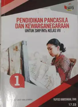 Buku Pendidikan Pancasila dan Kewarganegaraan kelas 7