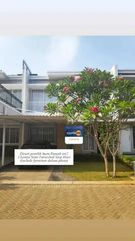 Dicari Pemilik Baru Rumah Semi Furnished 2 Lantai di CibuburCounty