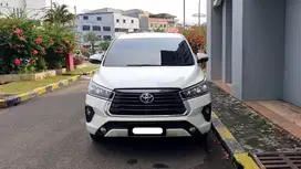 toyota kijang innova g luxury bensin 2021 putih tangan pertama dr baru