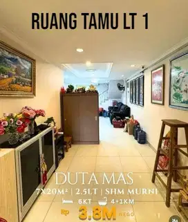 FRANS CEN-Jual cepat-rumah taman duta mas-jelambar, dkt angke