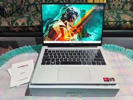 Laptop advan workplus ryzen 5 6600H 16/512 garansi resmi