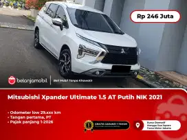 [ LOW KM ] Mitsubishi Xpander Ultimate 1.5 AT Putih 2021/2022