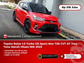 Toyota Raize 1.0 Turbo GR Sport Non TSS CVT AT Two Tone 2023/2024