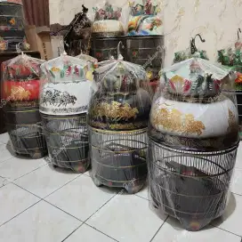Sangkar Perkutut Fiber