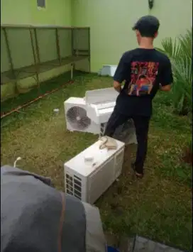 Servis ac bongkar pasang dll bergaransi
