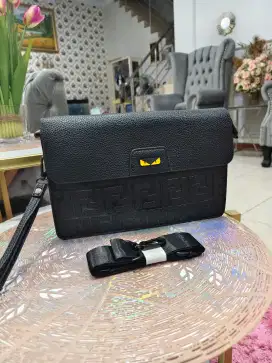 Handbag kulit asli dan Tebal motif fendong